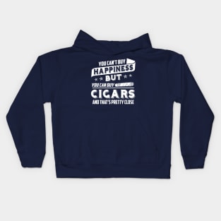 Can't Buy Happiness But It Can Buy Cigars Kids Hoodie